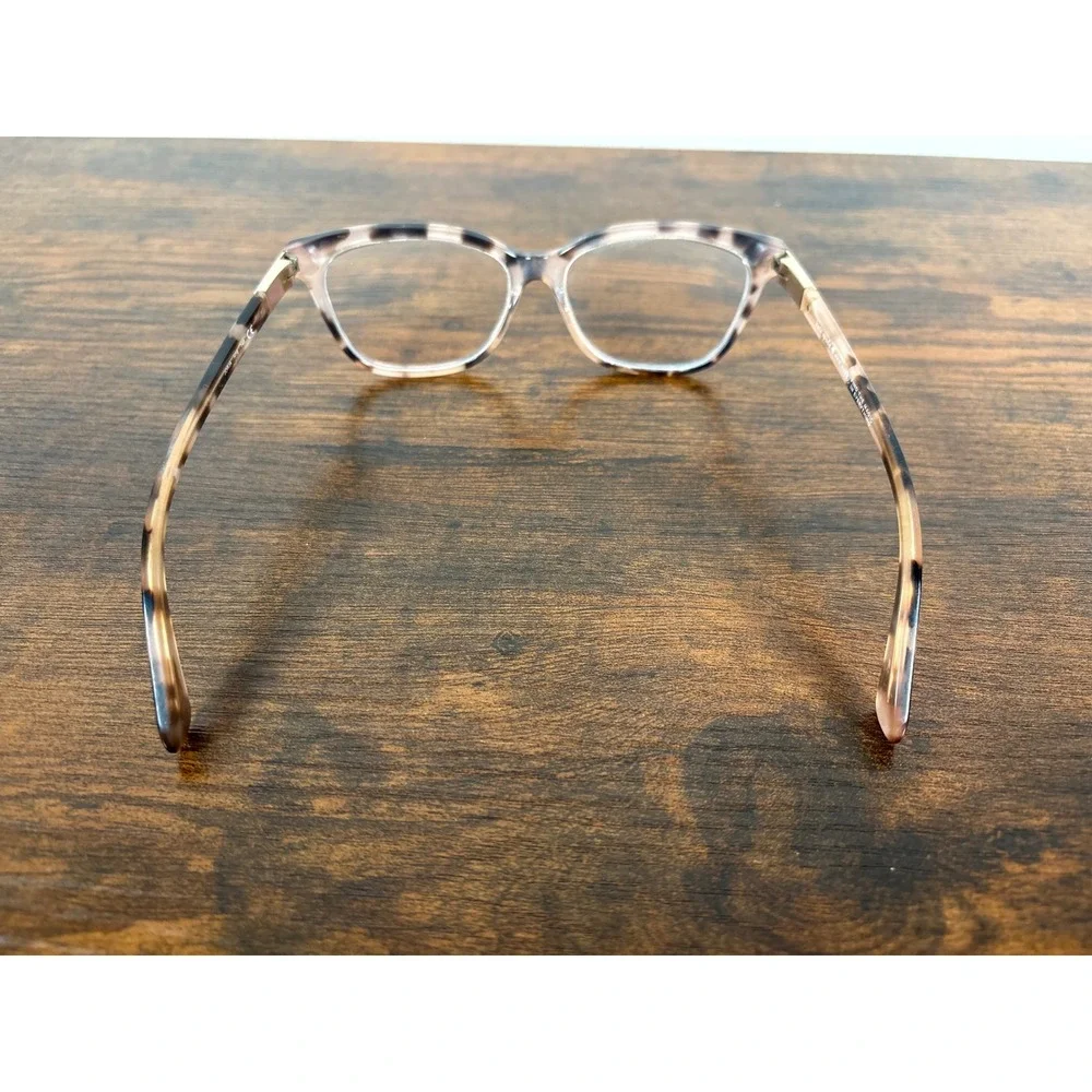 Kate Spade New York Jorja HT8 Pink Tortoise Cat Eye Eyeglasses Frames 52-16-140